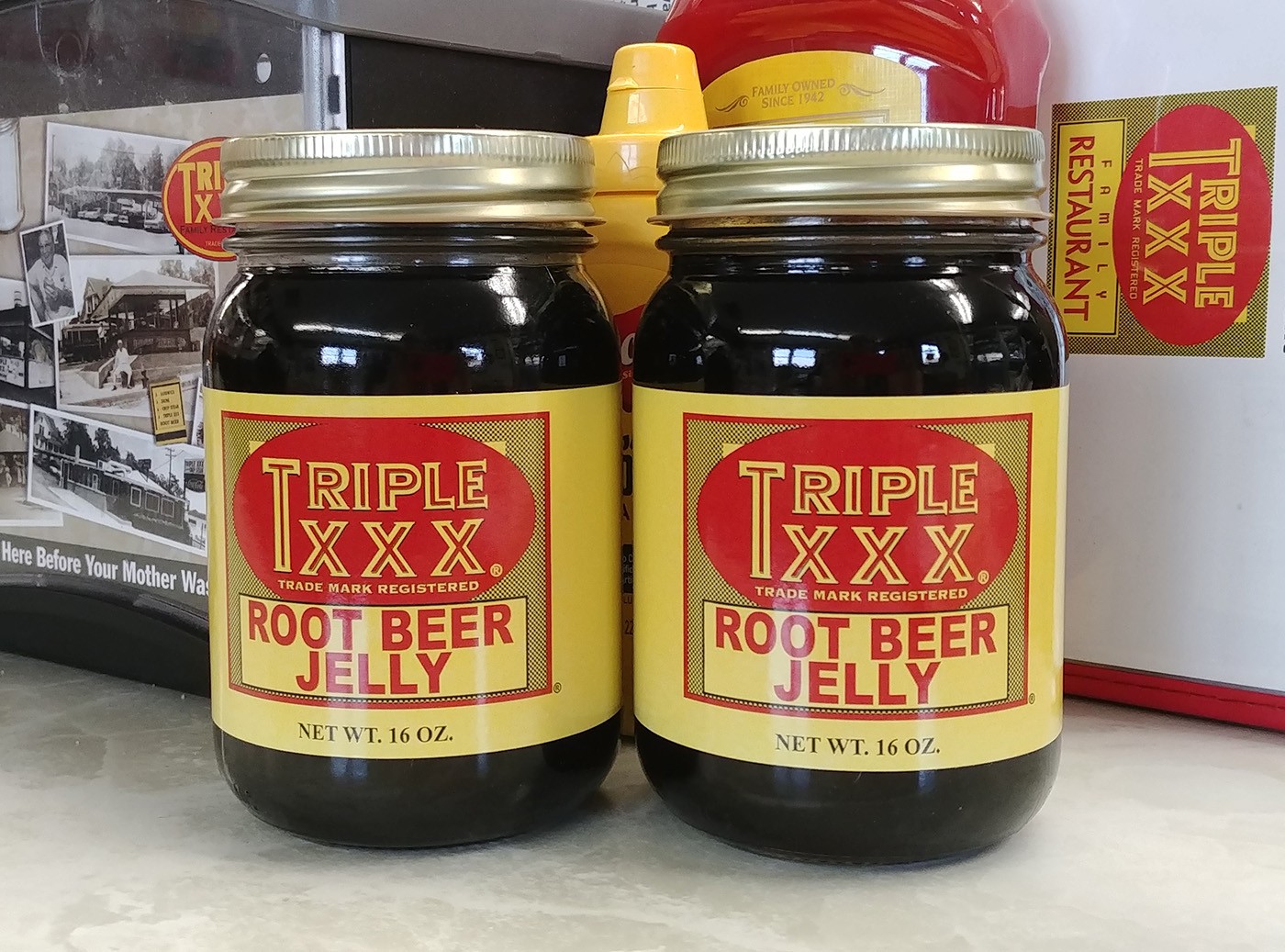 Triple XXX Root Beer Jelly